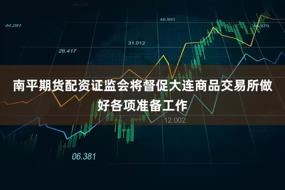 南平期货配资证监会将督促大连商品交易所做好各项准备工作